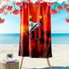 Ituano Print Beach Towel, Large Soft Quick Dry Towel for Beach Camping Swimming