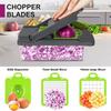 Vegetable Chopper Veggie Chopper,Mandoline Slicer,Multifunctional 12 in 1 Food Choppers, Kitchen Vegetable Slicer Dicer Cutter,Onion Mincer,Cheese