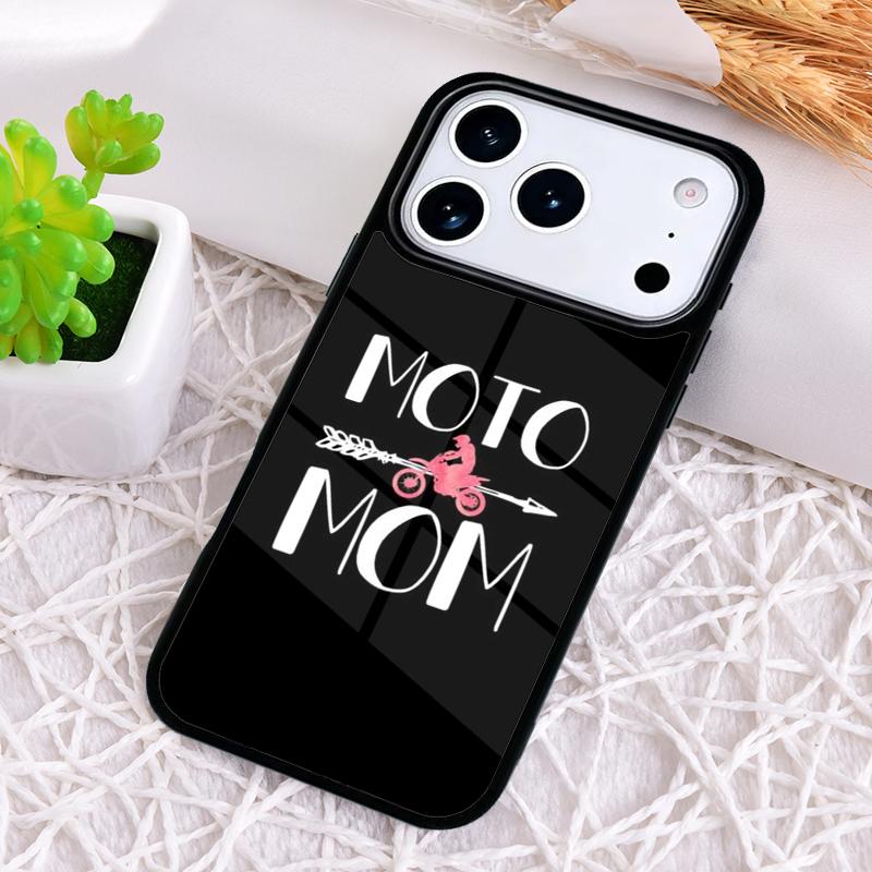 Moto Bike Motocross Shockproof Phone Case for iPhone 17 Air 16e 15 11 12 14 13 Pro Max Cover Coque