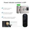 Lock With App Digital Door Lock Power Indicator Feature Remote Security Management USB Charging Port User Management Capability