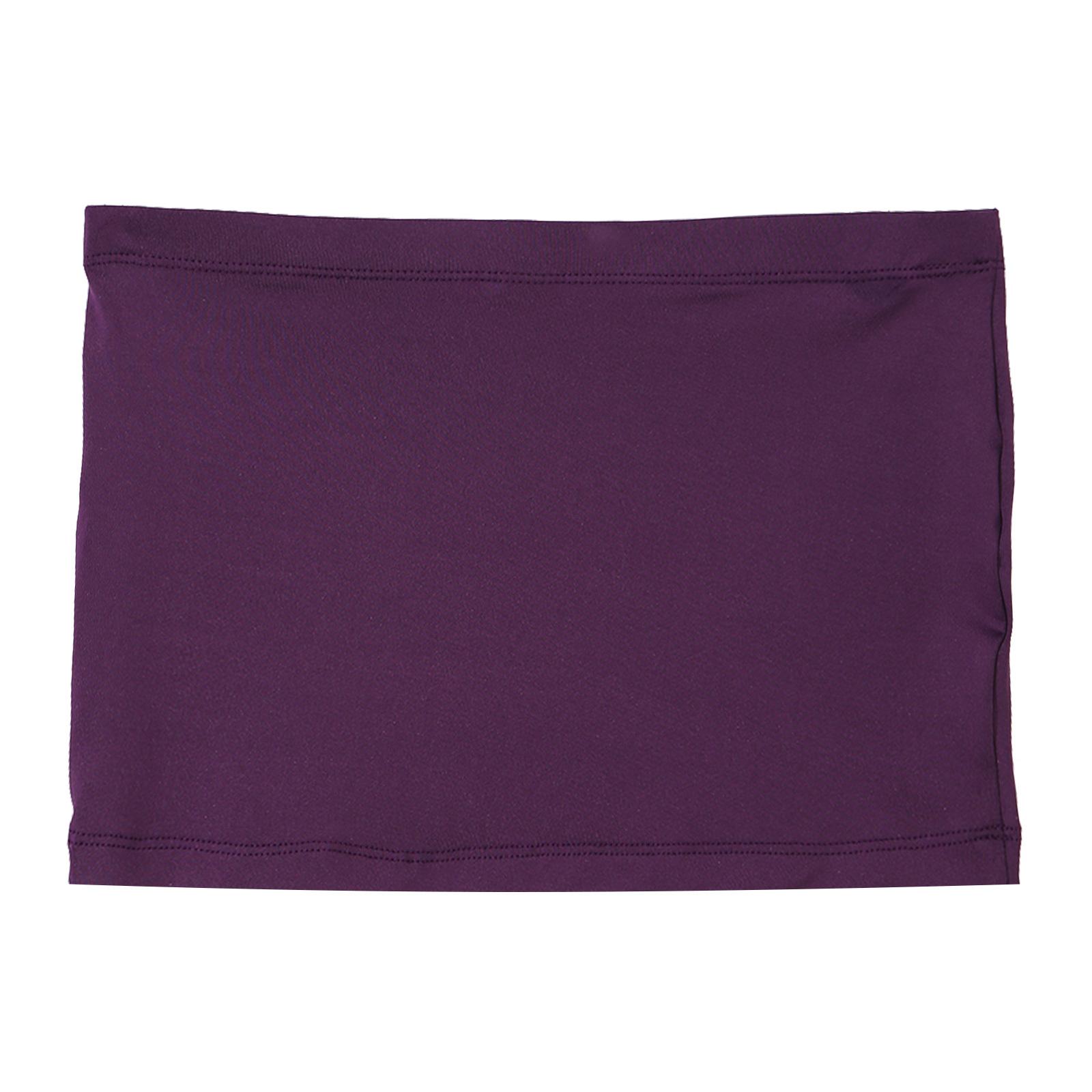 

Жіноча еластична спідниця-олівець з низькою посадкою, еластична облягаюча міні-спідниця, однотонна, приталеного крою, низ M фіолетовий