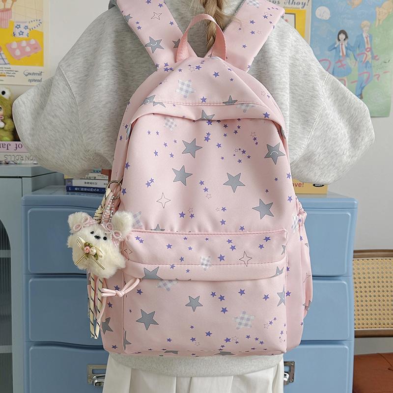 Schoolbag New Mori Ins High Value, Fresh, Sweet and Cute Casual Backpack, Lightweight and Simple Backpack for Junior and Senior High School Students
