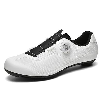 Pantofi cu blocare Unisex pentru Bicicletă de Șosea și Munte cu Talpă Dură pentru Ciclism în Aer Liber