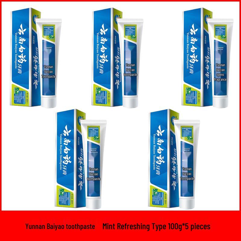 Yunnan Baiyao Peppermint Fresh Toothpaste