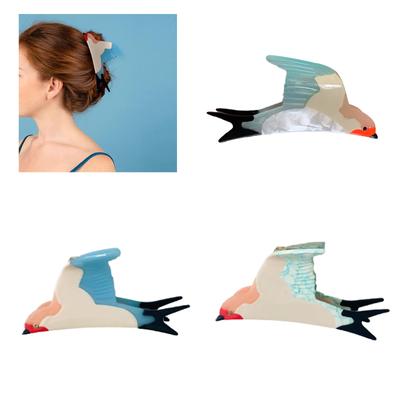 Swallow Hair Claw Clip for Teens Girl InsStyle Bird Jaw Clip Female Hair Barrettes Ponytail Holder Cute Hair Decorations