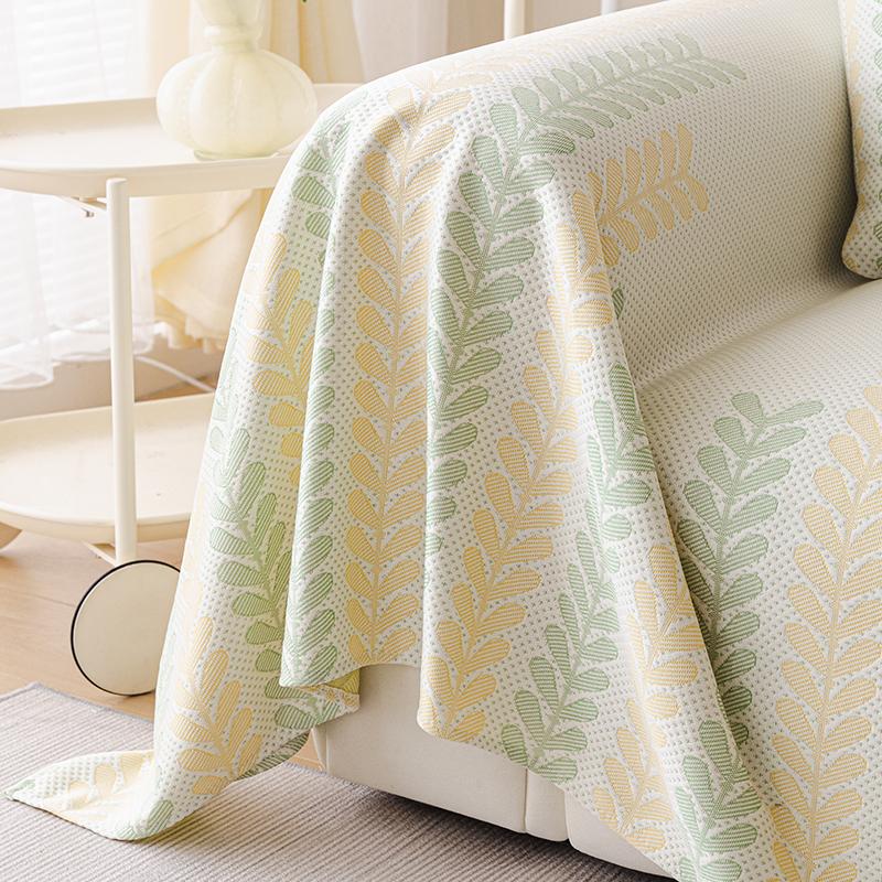 Simple sofa cover cloth towel  new ice silk summer cool sofa cover mat summer sofa cushion