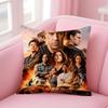 Film FFast  Furious Cushion Cover Pillow Case Ultra Soft Skin Friendly Fabric Cloud Like Comfort  Concealed Zipper