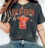 Joe Burrow Vintage Comfort Colors Shirt, Retro 90s Bootleg Burrow Graphic Tee, Cincinnati Football Game Day T-Shirt