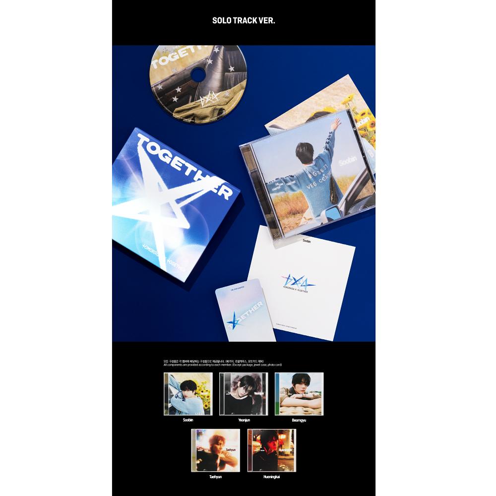 TOMORROW X TOGETHER TXT - Vol.4 THE STAR CHAPTER : TOGETHER [Solo Track Ver.] CD