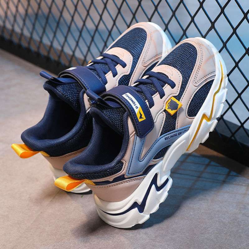 Children's shoes Boys' sports shoes Summer single mesh boys' shoes Middle and older children's students' casual shoes Boys' shoes