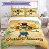 Biene Maja Customize Your Name Bedding Set Breathable Duvet Cover with Pillowcases Home Decoration Birthday Gift
