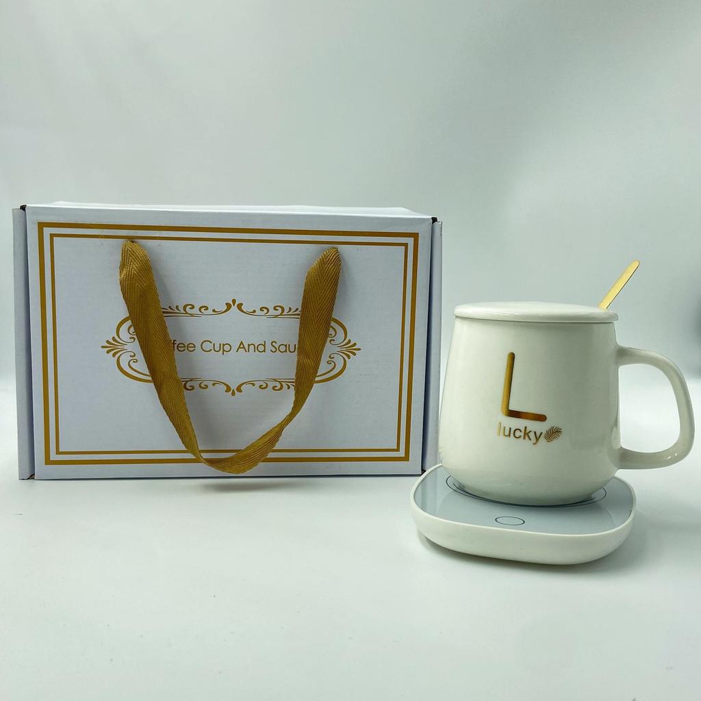 55° Temperature-Regulating Ceramic Coffee Mug Gift Set