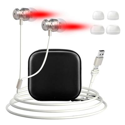 Špunty do uší pro tinnitus, špunty do uší Infrapeace Red Light, zařízení pro úlevu od tinnitu, zastavení hluku v uších