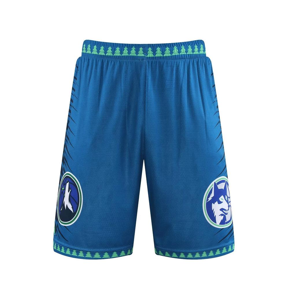 Timberwolves No. 32 Ropa de Otoño Americana Hombro Estrecho Conjunto de Camiseta de Baloncesto Camiseta de Equipo para Hombre Camiseta con Bolsillos en Ambos Lados M-5Xl