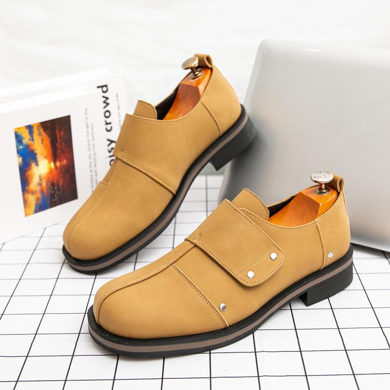 Men's Height Increasing Leather Slip-On Shoes: Summer Casual & Business Wedding Footwear