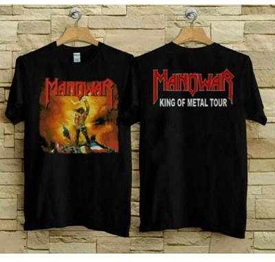 Rare MANOWAR Kings Of Metal Tour Vtg 1989 Shirt