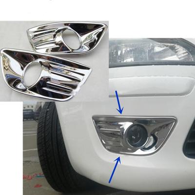 High Quality Car Styling Cover ABS Chrome Lamp Front Fog Light Trim Frame for Cit+roe+n C-Triumph C4 2008 2009 2010 2011 Sedan