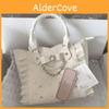 Chic Pearlembellished Pu Crossbody Bag With Bows And Rhinestone Decorations For Casual Outings