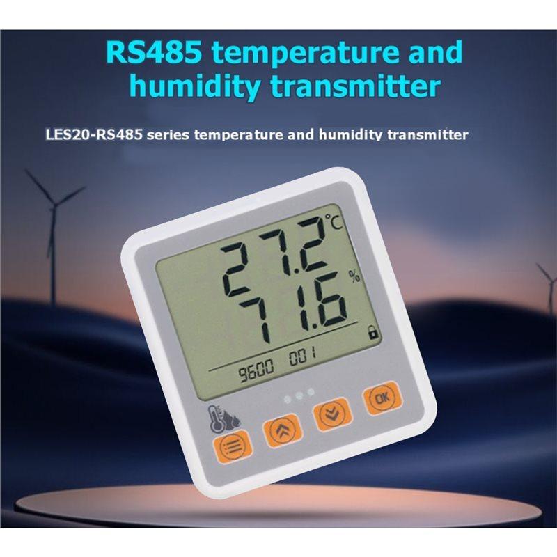 A03F-For Temperature And Humidity Transmitter Built-In Probe For RS485 Data Acquisition Waterproof Digital Display Sensors