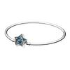 925 Sterling Silver Bangles Women's 597534NCBMX-1