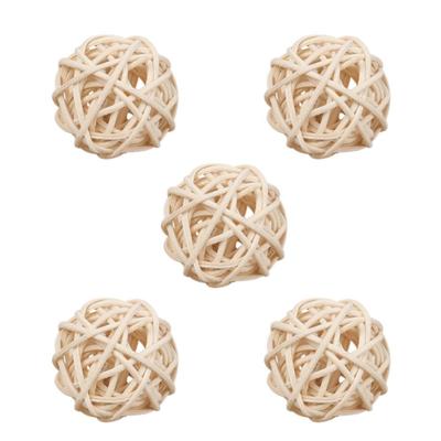 Ersatz Kein Feuer Luftreinigend Rattan-Weberei Duft Sepaktakraw Aromatherapie-Bedarf Aroma-Diffusor Rattan-Kugel