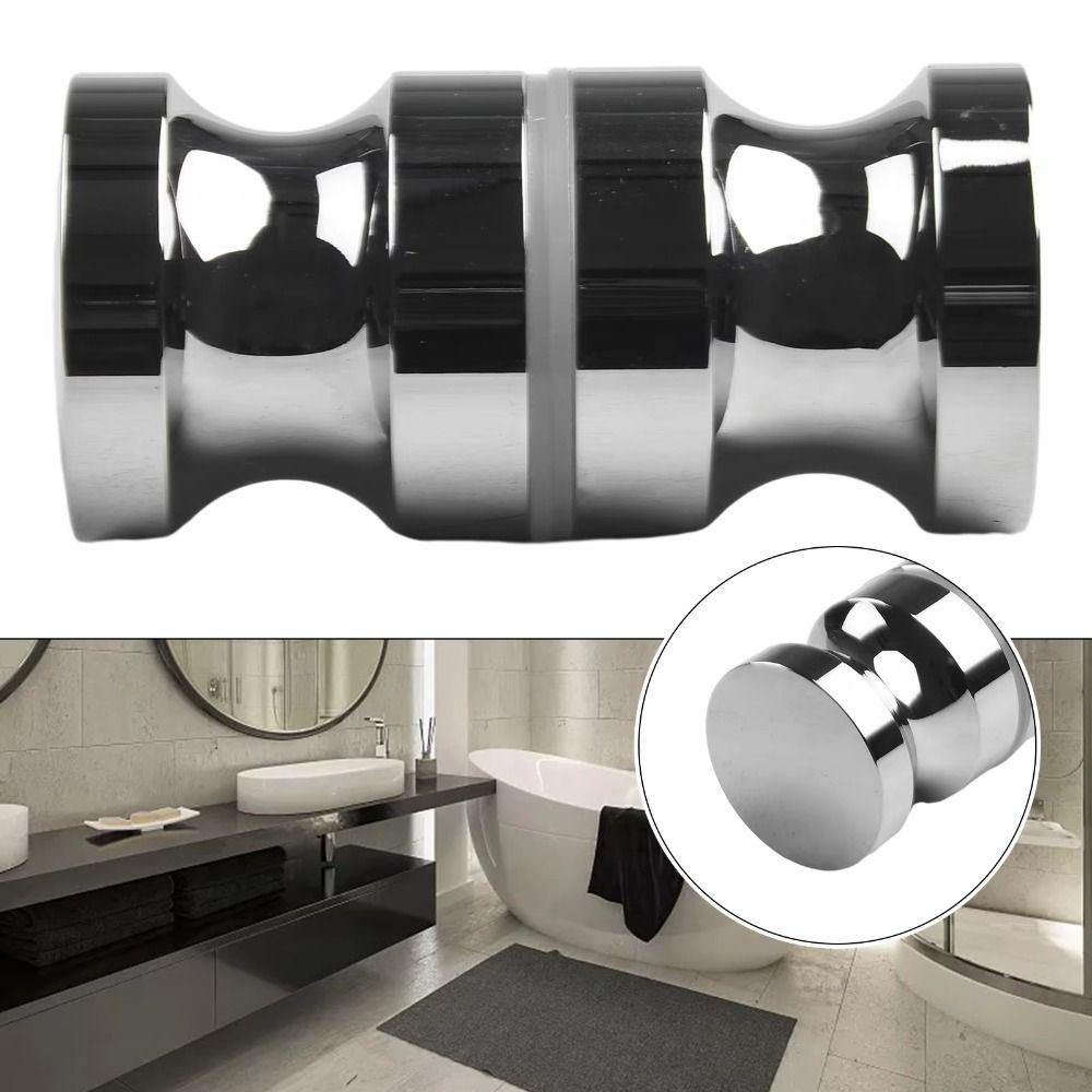Pevný nerezový stahovák na dveřní kliky Zadní sprchové skleněné dveřní kliky Domů