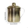 Handmade Bronze Tea Cup Creative Thickened Drinkware Pure Teacup Coffee Mug for