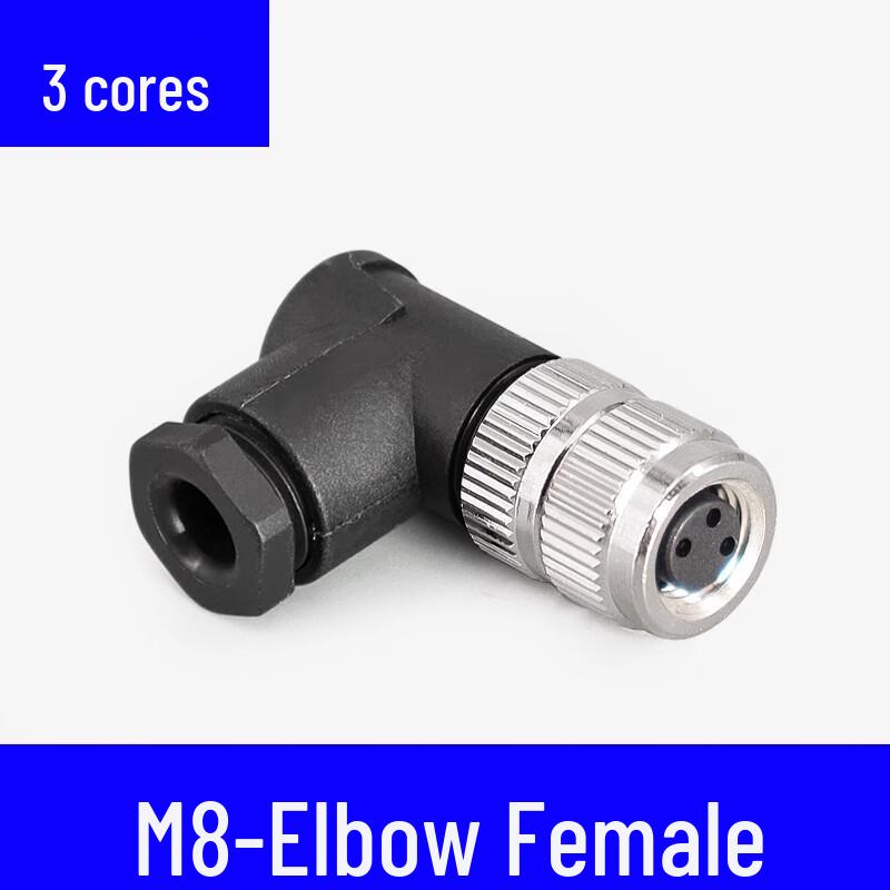 Kaixiang Waterproof M8-3 Core Aviation Plug Connector