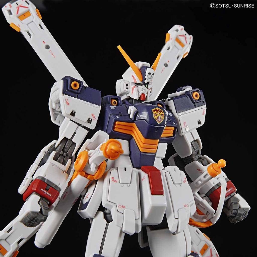 BANDAI SPIRITS RG Mobile Suit Crossbone Gundam Crossbone Gundam X1 1/144 Scale Pre-Colored Plastic Model