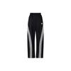adidas Black Women's Classic 3-Stripes Crew Neck Sweatshirt Wide Leg Pants Sports Set GK9078JV9943