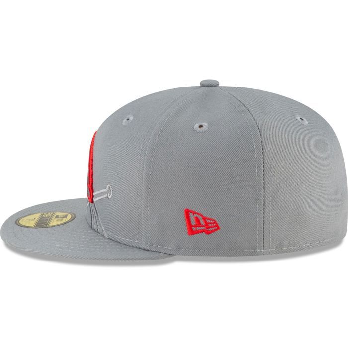 New Era 59Fifty Fitted Cap - STORM GREY MLB Cooperstown Team