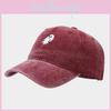 Ghost Embroidered Cotton Baseball Hat With Breathable Sunshade For Men And Women