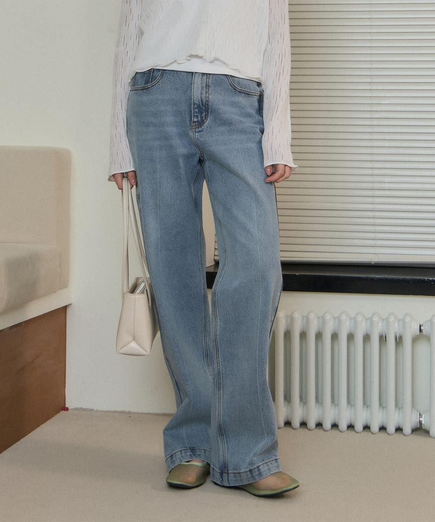 JUCYJUDY Essential Straight Denim Pants Jzdp02Ea