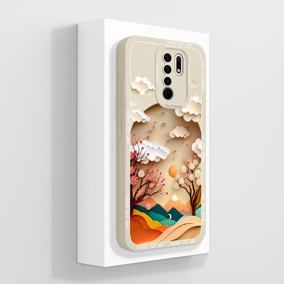 For Redmi 9 9A 9C 9T Case Cute Panda Soft Liquid Silicone Phone Housing For Xiaomi Redmi9 Power High Quality Durable Back Cover