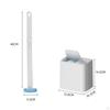 Disposables Toilet Brush and Holder Set Bathroom Maintenance Cleaning Tools Practical Efficient