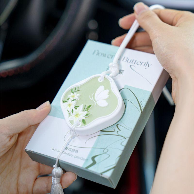 

Diffusing Stone Car Fragrance, Car Aromatherapy Gypsum Incense Ornament, Long-Lasting Fragrance Solid Diffusing Stone Gift Gardenia fragrance