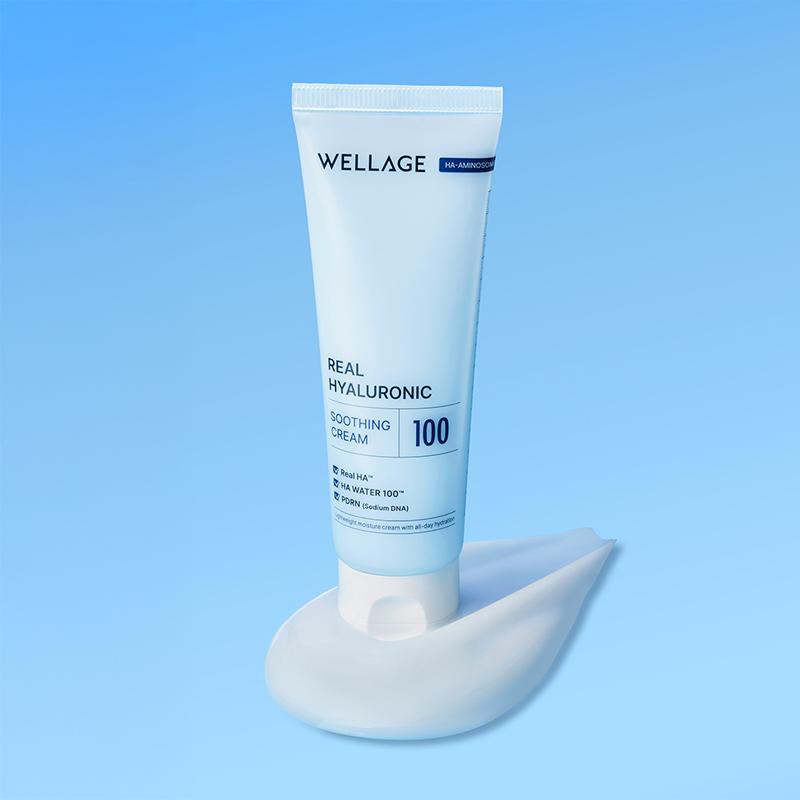[WELLAGE] Real Hyaluronic Soothing Cream 80ml