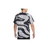 Nike Dri-Fit Allover Print Quick-Drying Short Sleeve Soccer Jersey Men Tops White FB6408-100