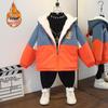Boys' Winter Parka & Baby Girl Hooded Jacket - New 2025 Style for Kids' Autumn & Winter