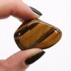 Tigers Eye Tumbled Stones, Golden 12 Pieces