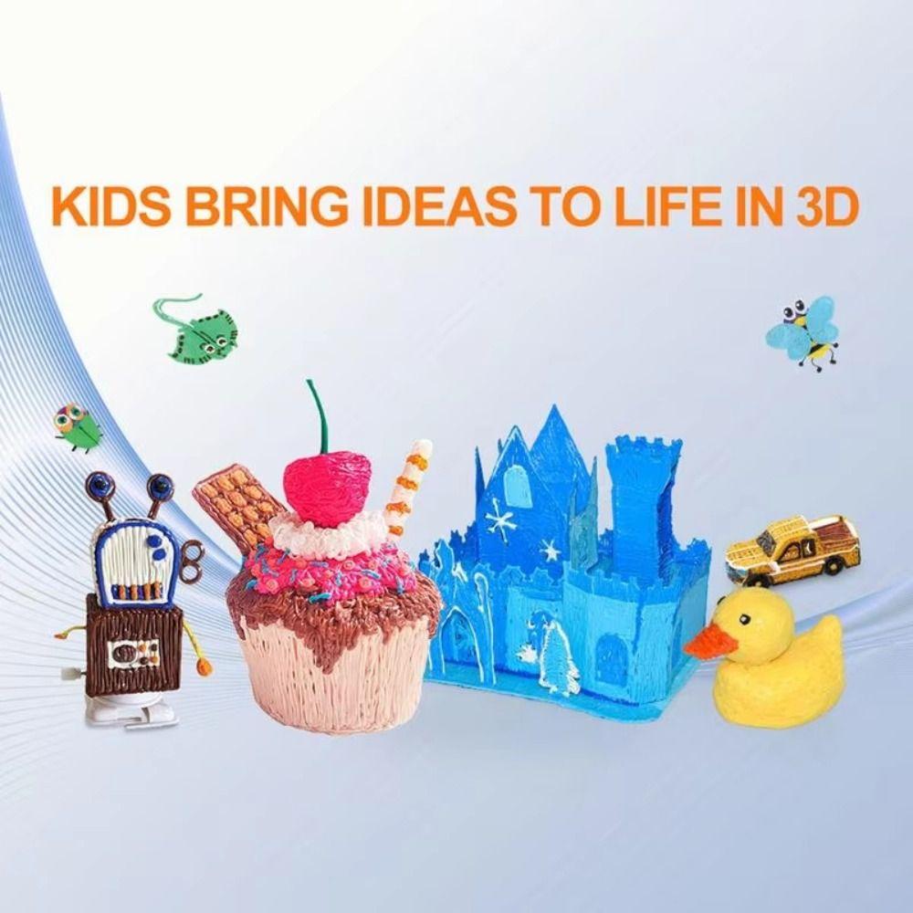PCL Material 3D Pen Replace Refills Low Temperature 3D Printing Refill 3D Pen Accessories