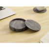 6 Pcs Waterproof Drink Pad Holder Set Coffee Mug Cushions Round Cup Mat  Home