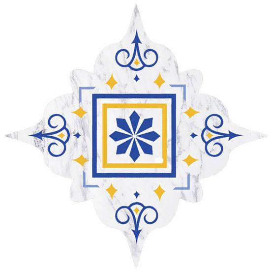 36Pcs Decals Vintage Multipurpose PVC Retro Self-adhesive Floor Stickers for Living Room