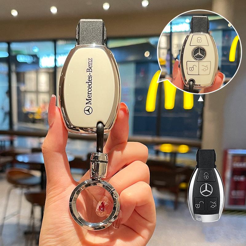 New TPU Car Remote Key Case Cover Shell Fob For Mercedes Benz A C E S G Class GLA CLA GLK GLC CLS W204 W463 W176 W251 W205 AMG QQ1