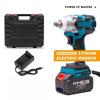 High-Power Brushless Electric Impact Wrench, Large Torque, Lithium Battery-Powered.