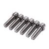 6Pcs Bicycle Headset Stem Cap Screw Steel Bicycle Seat Disc Bolt M5 * 20Mm
