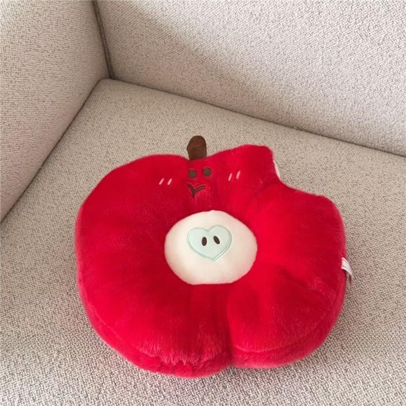 Cartoon Fruit Cushion Plush Sofa Pillow For Home Lounge And Gift