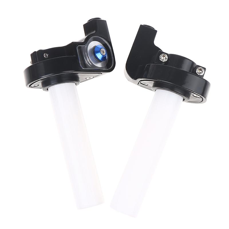 Punhos Acelerador para Motocicleta Acelerador de Giro Rápido 1/4 de Volta Punho Acelerador de Giro Rápido Para Motos de Terra Pit Bikes Motocross Peça Acessórios