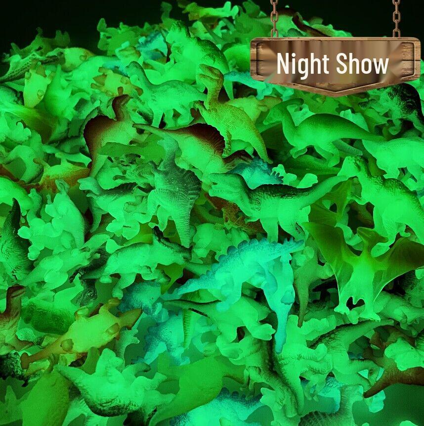 Glow-in-the-Dark Soft Rubber Dinosaur Toy for Kids