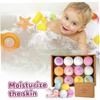 Bath Bombs, 6PCS 60g Natural Ingredient Shower Bombs Moisturizes Soothes The Skin, Relieve Stress Bath Bubbles SPA Essential for Women Gifts